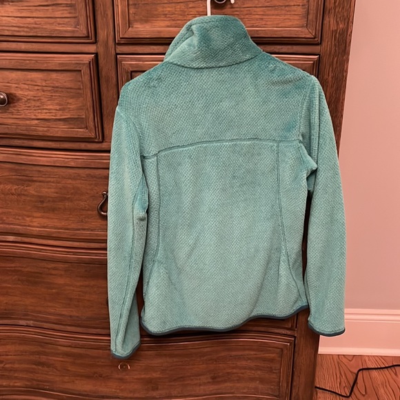 Patagonia Fleece Pullover Small Women's Re-Tool Snap Fleece Jacket   Turquoise. - Picture 4 of 4